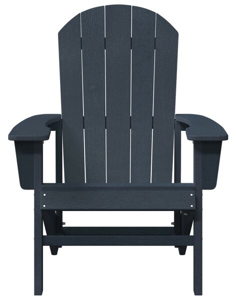 Adirondack szék Tengerészkék 74x82x91 cm HDPE