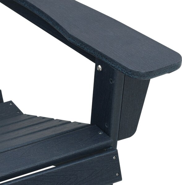 Adirondack szék Tengerészkék 74x82x91 cm HDPE