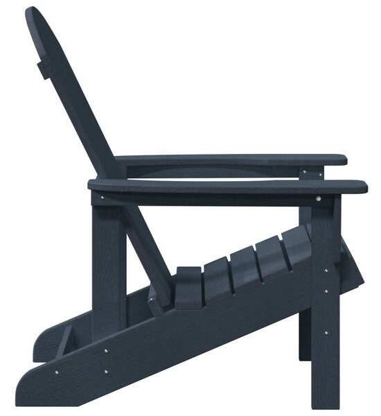 Adirondack szék Tengerészkék 74x82x91 cm HDPE