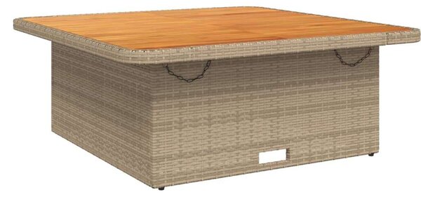 VidaXL Polyrattan Kerti Ülőgarnitúra - 3 részes - Bézs