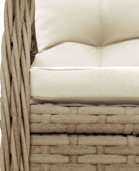 VidaXL Kerti Étkezőgarnitúra - Polyrattan - 5 részes