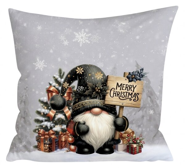 3D Mikroszálas párnahuzat NOIR GNOME 45x45 cm, színes