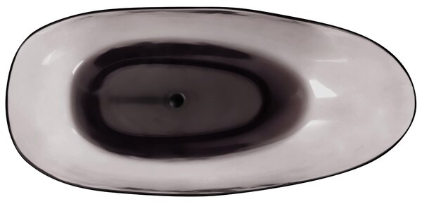 Szabadon álló fürdőkád BLANCARENA 170 x 78 cm Fekete