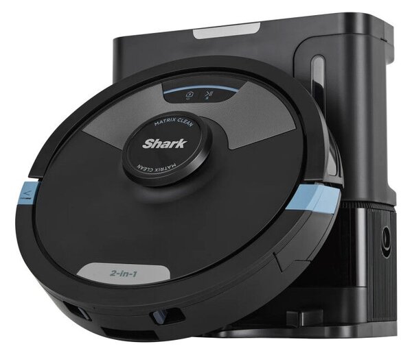 Shark Matrix Plus RV2620WAEU robotporszívó, 650 W, 0,3 l, 360 LiDAR, Matrix Clean, Fekete