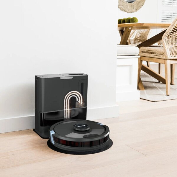 Shark Matrix Plus RV2620WAEU robotporszívó, 650 W, 0,3 l, 360 LiDAR, Matrix Clean, Fekete