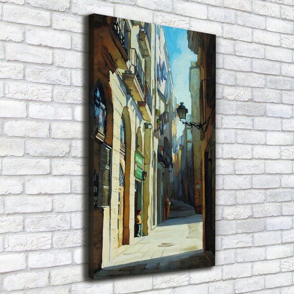 Vászonfotó Streets of barcelona
