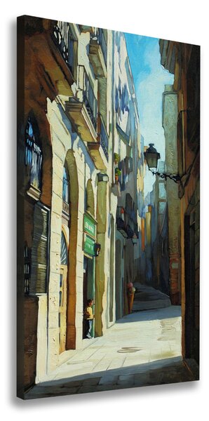 Vászonfotó Streets of barcelona