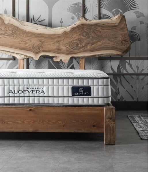 Sleep and Bed – Aloe Vera Double Face Táskarugós Matrac – Kemény, Kétoldalas