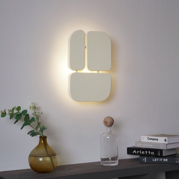 Design bézs fali lámpa 3 égős - Planes