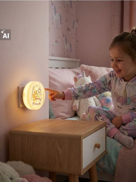 Sinsay - Konnektoros éjjeli lámpa PAW Patrol - bíbor