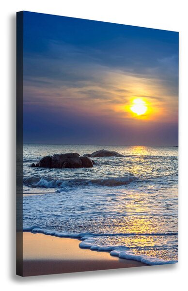 Vászon nyomtatás Sunset beach