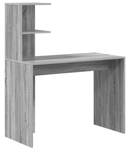 VidaXL Asztal Szürke Sonoma 133.5 x 50 x 124 cm 2 db