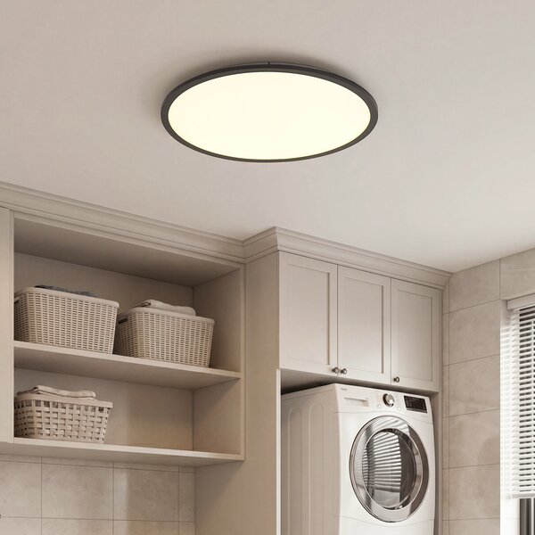 Okos LED panel fekete 60 cm LED Dim to Warm funkcióval és távirányítóval - Knob