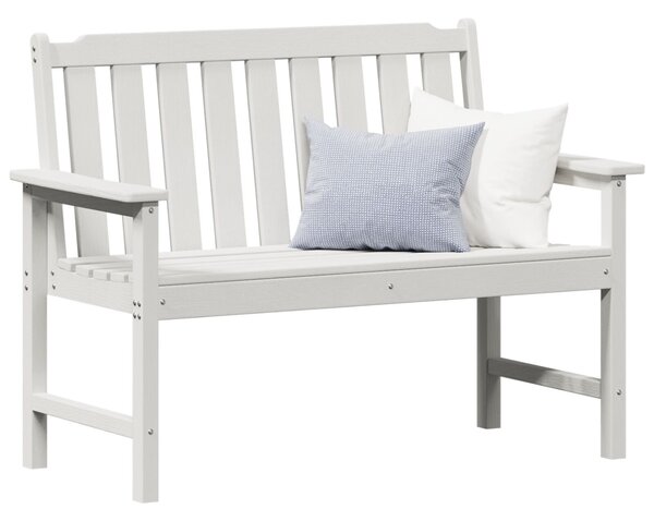 VidaXL kerti pad fehér 120 cm HDPE