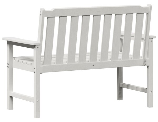 VidaXL kerti pad fehér 120 cm HDPE