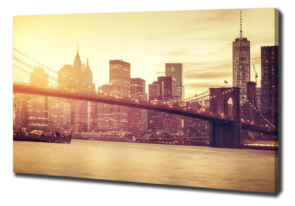 Fénykép vászon Manhattan new york city