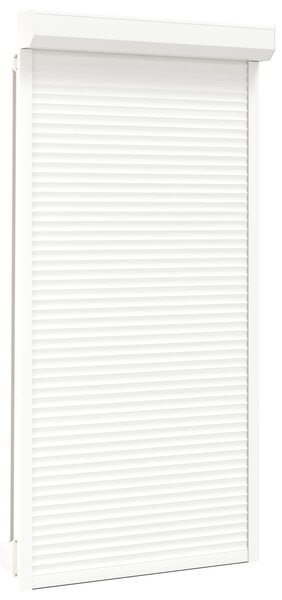 Roló Fehér 110 x 220 cm Alumínium és poliuretán