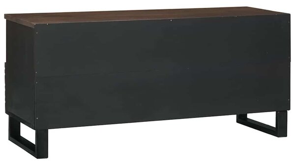 VidaXL Tévé Szekrény fiókkal Barna 100 x 33 x 46 cm tömör mangófa