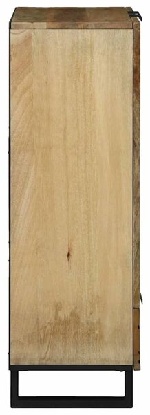 VidaXL Magas Szekrény Barna 60 x 33 x 100 cm tömör mangófa