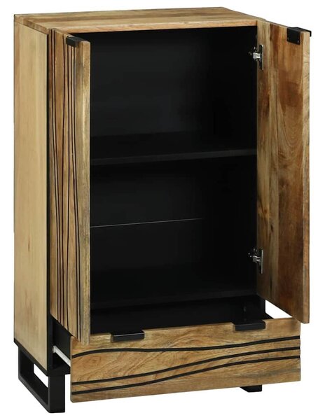 VidaXL Magas Szekrény Barna 60 x 33 x 100 cm tömör mangófa