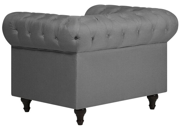 Fotel CHESTERFIELD Világosszürke