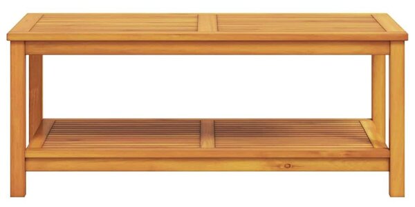 VidaXL Dohányzóasztal Barna 70 x 40 x 45 cm tömör akácfa