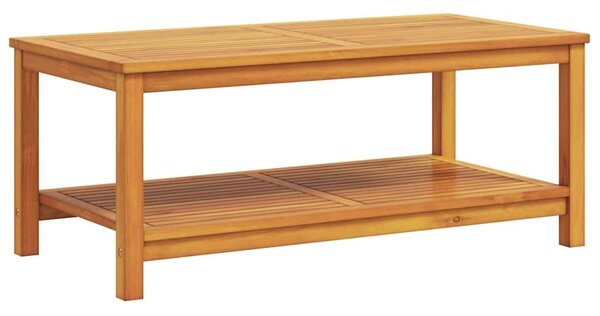 VidaXL Dohányzóasztal Barna 70 x 40 x 45 cm tömör akácfa