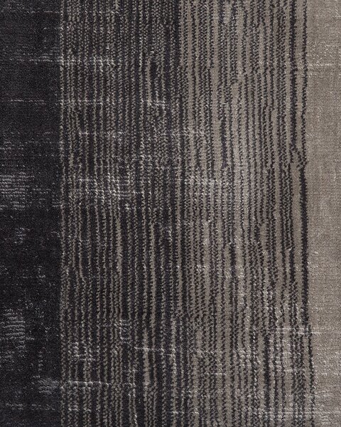Szőnyeg ERCIS Fekete 200 x 200 cm Viszkóz