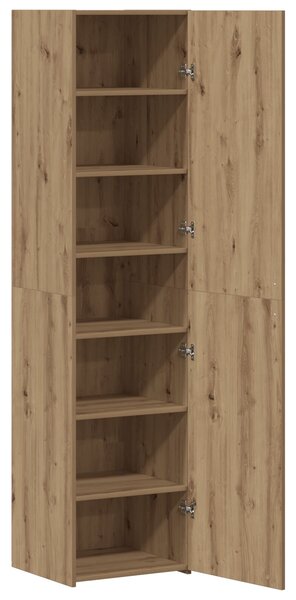 VidaXL tölgyfelső szekrény 45x42.5x185 cm Szerelt fa