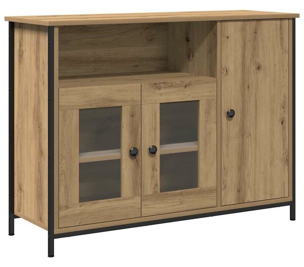 VidaXL Széf Artisan tölgy 100 x 35 x 75 cm