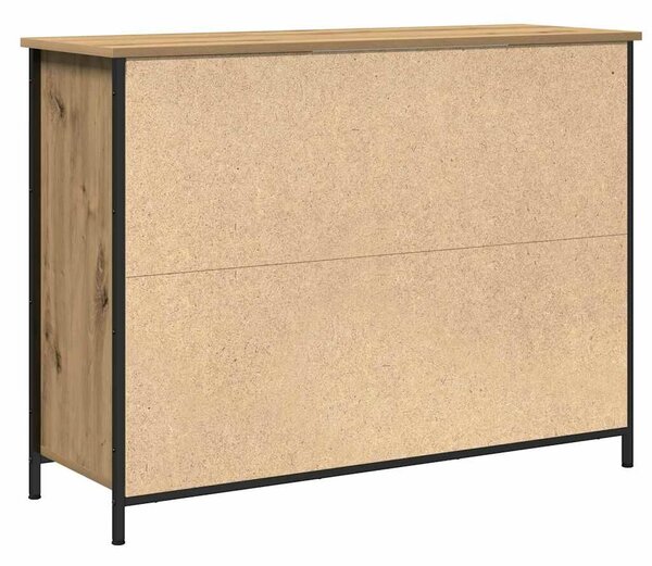 VidaXL Széf Artisan tölgy 100 x 35 x 75 cm