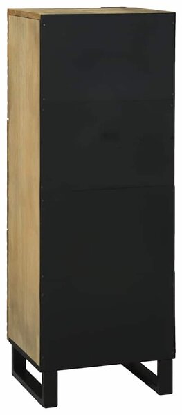 VidaXL Highboard Barna 40 x 33 x 110 cm tömör mangófa