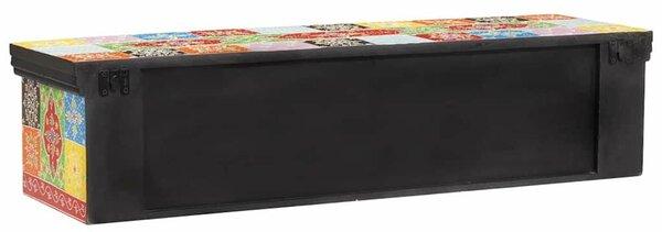 VidaXL TV szekrény fiókkal Sokszínű 100 x 30 x 24 cm Tömör mangófa