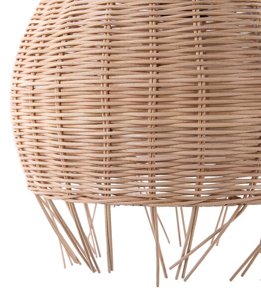 Függőlámpa DRINO Rattan Világosbarna