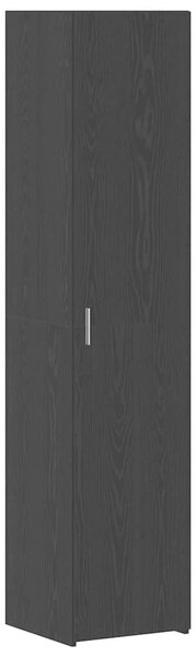 VidaXL Fekete tölgy 40 x 42,5 x 185 cm Faanyag