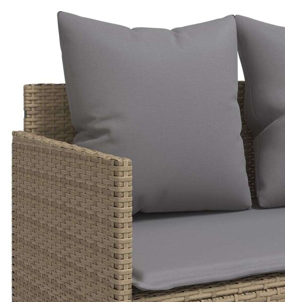 VidaXL Polyrattan Kerti Ülőgarnitúra - 5 részes - Bézs