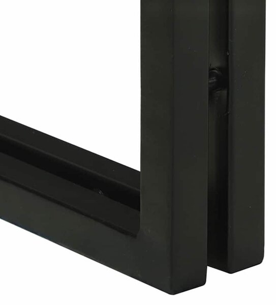 VidaXL Dohányzóasztal 2 pcs Barna 48 x 40 x 40 cm tömör mangófa