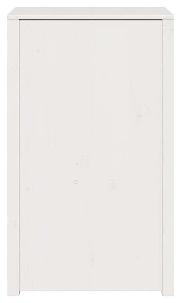 VidaXL Konyhaszekrény polcokkal Fehér 55 x 55 x 92 cm Tömör fenyőfa