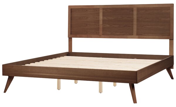 Ágy ISTRES 180 x 200 cm Sötét kőris