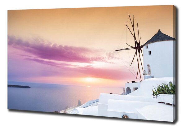 Feszített vászonkép Santorini, görögország
