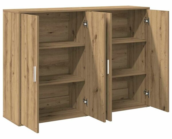 VidaXL Büfé kézműves tölgy 60 x 31 x 84 cm Faanyag