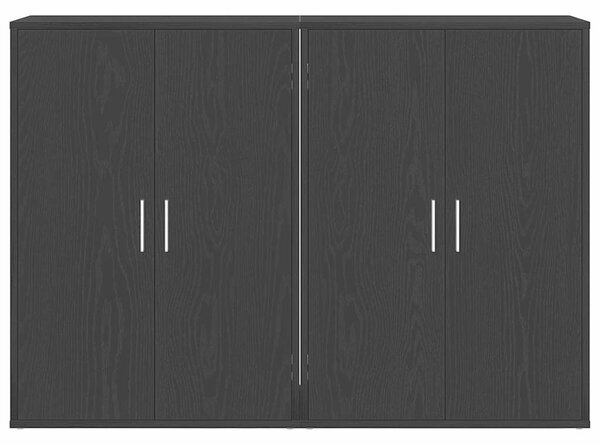 VidaXL Büfé Musta tammi 60 x 31 x 84 cm Faanyag