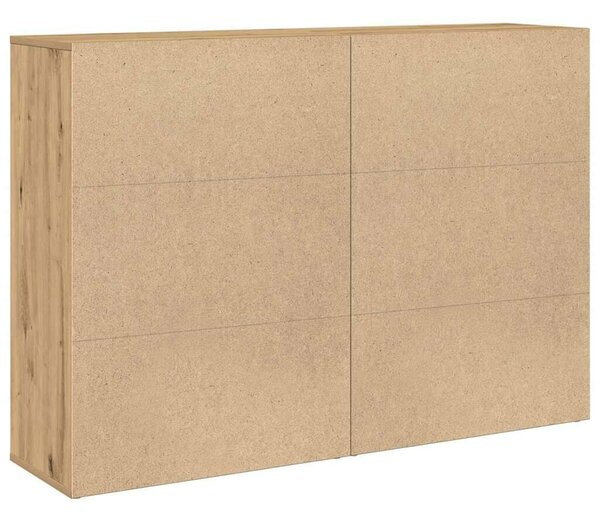 VidaXL Büfé kézműves tölgy 60 x 31 x 84 cm Faanyag