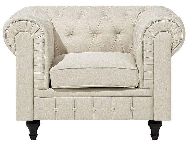Fotel CHESTERFIELD Bézs