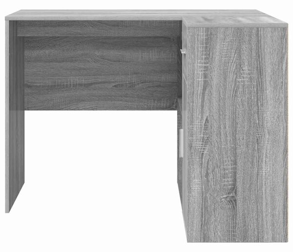 VidaXL Sarokíróasztal 2 pcs Szürke sonoma 102 x 50 x 75 cm Faanyag