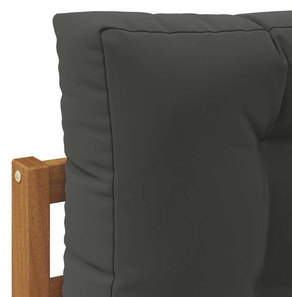 VidaXL Kültéri kanapé szett párnával 6 pcs Természetes és antracit