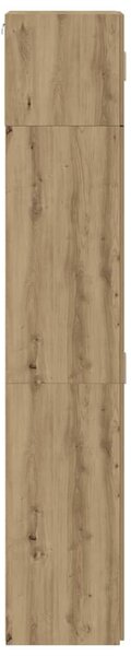VidaXL Tárolószekrény kézműves tölgy 70 x 42,5 x 225 cm Faanyag
