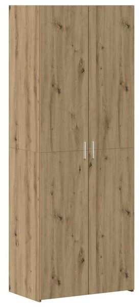 VidaXL Tárolószekrény kézműves tölgy 70 x 42,5 x 225 cm Faanyag