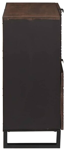 VidaXL Komód Barna 80 x 33 x 75 cm tömör mangófa