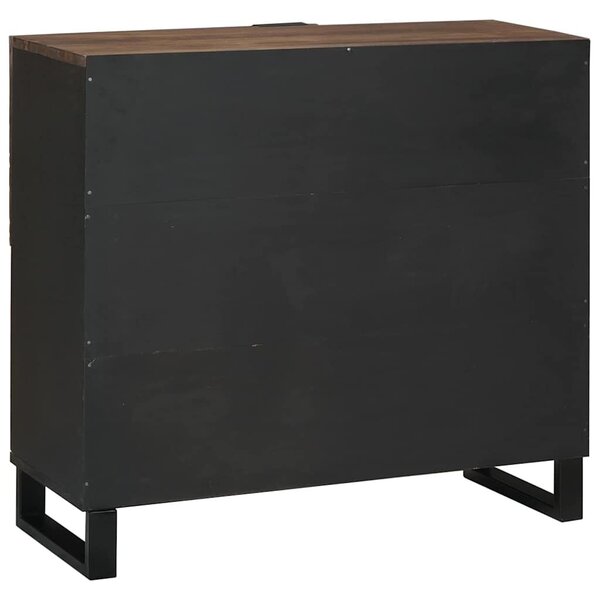 VidaXL Komód Barna 80 x 33 x 75 cm tömör mangófa